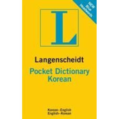 Langenscheidt Pocket Dictionary Korean