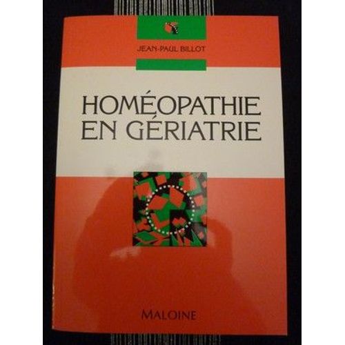 Homéopathie En Gériatrie