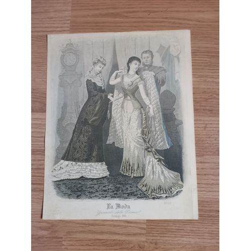 Lot De 4 Lithographies