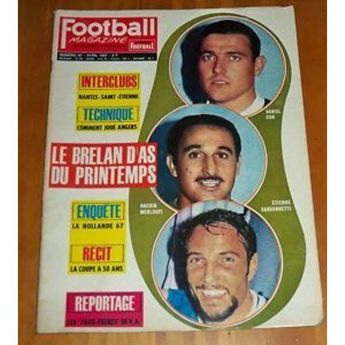 Football Magazine  N° 87 : Football Magazine Numero 87 Avril 1967
