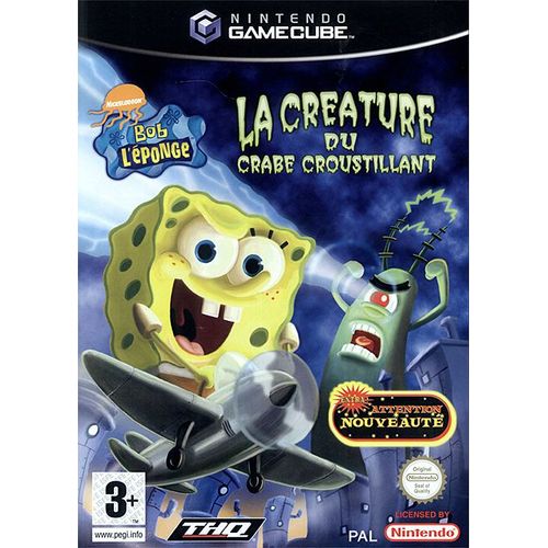 Bob L'éponge : La Créature Du Crabe Croustillant Gamecube