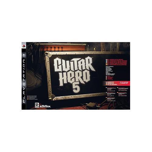 Guitar Hero 5 + Guitare Ps3