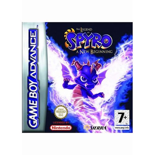 The Legend Of Spyro - A New Beginning Game Boy Advance