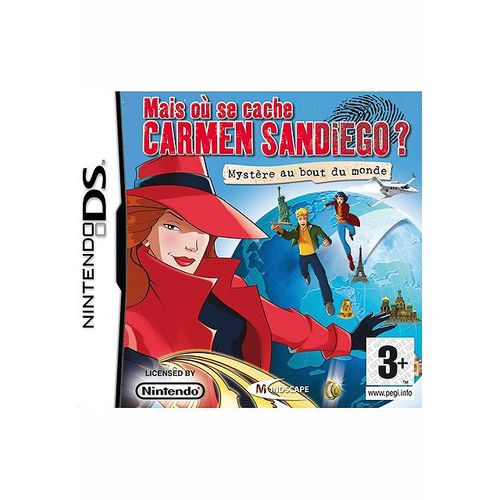 Mais Où Se Cache Carmen Sandiego ? - Mystere Au Bout Du Monde Nintendo Ds