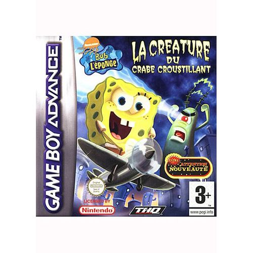 Bob L'éponge : La Créature Du Crabe Croustillant Game Boy Advance