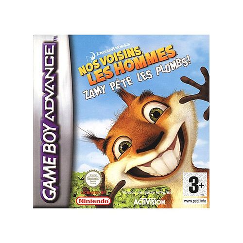 Nos Voisins Les Hommes - Zamy Pète Les Plombs Game Boy Advance