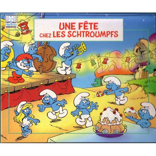 Pop Up Une Fete Chez Les Schtroumpfs Rakuten