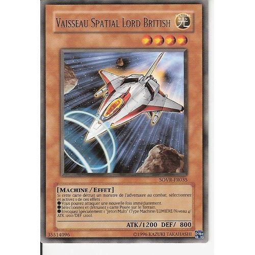 Vaisseau Spatial Lord British En Rare.Sovr-Fr035
