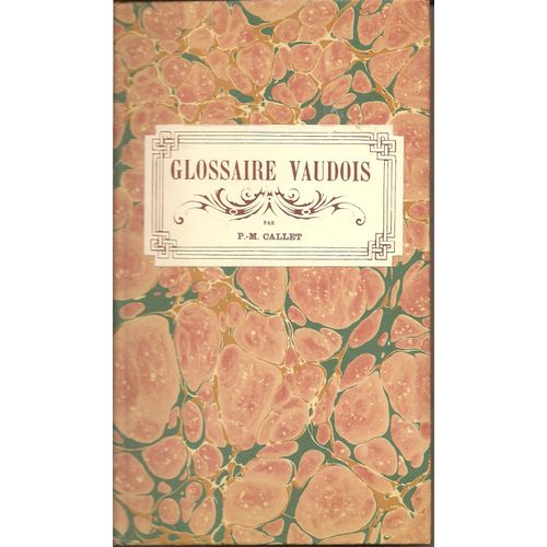 Glossaire Vaudois