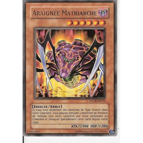 Araignée Matriarche.Sovr-Fr019 En Rare