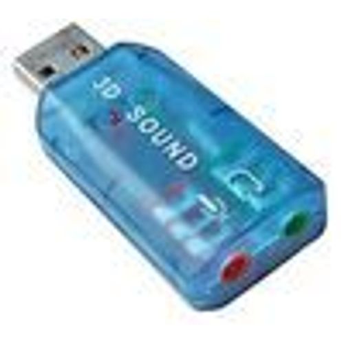 Carte son externe USB chipset CMEDIA CL-SU4CHA