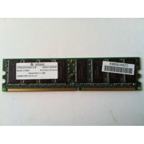 Infineon - Mémoire - 256 Mo - DDR - PC2700 - 333 MHz - DIMM 184 broches - CL2.5