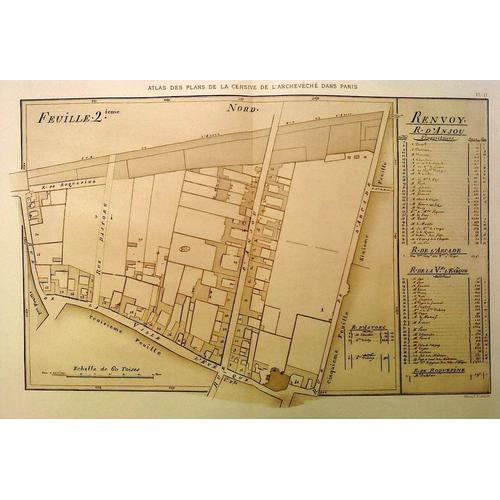 Très Rare Ancien Plan Gravé Quartier De Paris 02 Rue Mathurins Rue D'anjou Rue D'astorg Rue De L'arcade Rue Pasquier Rue De La Ville L'evêque Boulevard Malesherbes Rue Roquepine 1786