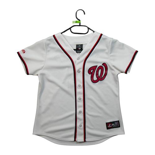 Reconditionné - Maillot Majestic Washington Nationals Mlb - Taille S - Femme - Blanc