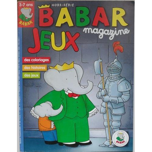 Babar Magazine Jeux Hors-Série N° 160