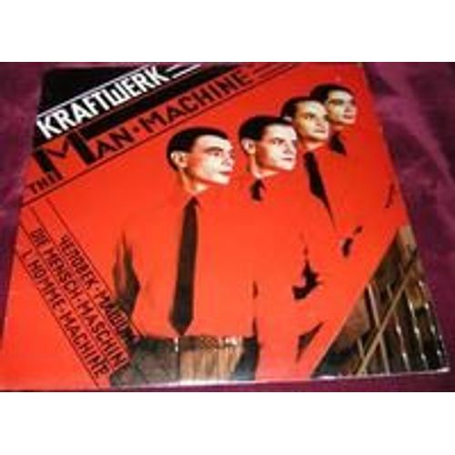 The Man Machine Rare Red Vinyl