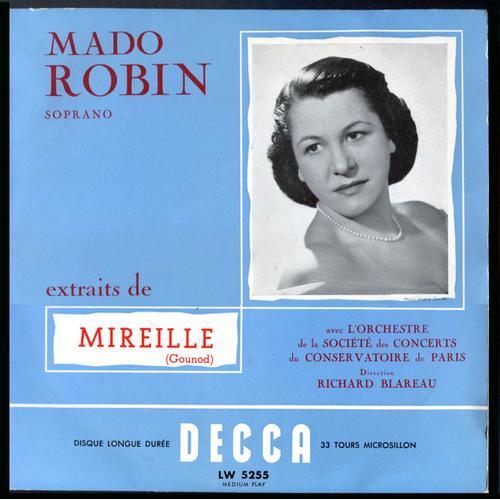 Extraits De Mireille (Gounod) - Decca Lw 5255