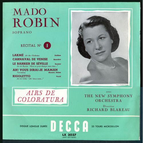 Airs De Coloratura - Decca Lx 3037