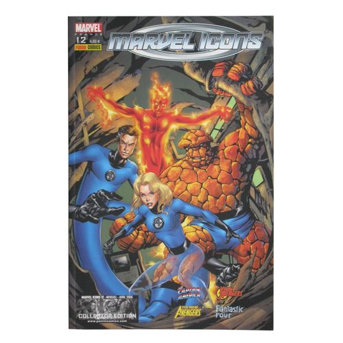 Marvel Icons  N° 12 : Captain America, Young Avengers, The New Avengers, Fantastic Four - Le Soldat De L'hiver (Collector Edition)