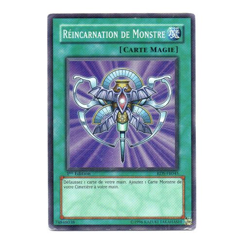 Reincarnation De Monstre Rds-Fr045 Super Rare