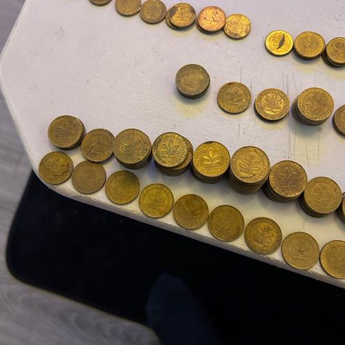 Lot De 10 Pfennig Allant De 1949 A 1996 Avec Plusieurs Qualité De Piece