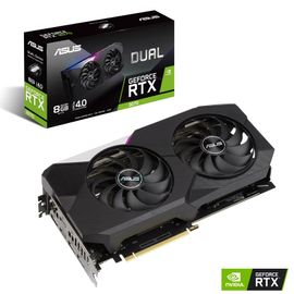 ASUS DUAL-RTX3070-8G - Carte graphique GeForce RTX 3070 - 8 Go GDDR6 - PCIe 4.0 - 2 x HDMI, 3 x DisplayPort