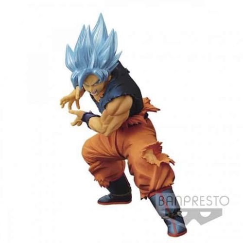 Figurine Goku Blue  Maximatic - Dragon Ball Super Banpresto - 20 Cm