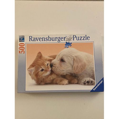 Puzzle Chat Et Chien De 500 Pièces - Ravensburges