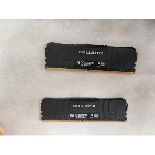 CRUCIAL BALLISTIX 64 GO RAM DDR4 (2x32GO) 3600Mhz  CL16