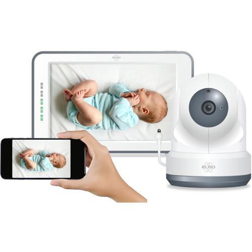 Elro Bc4000 Baby Monitor - Full Hd - Écran Tactile 12,7 Cm - Ondes Zéro Émission