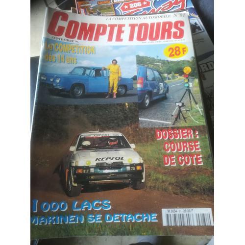 Compte Tours 81 De 1996 Madere,Catteau