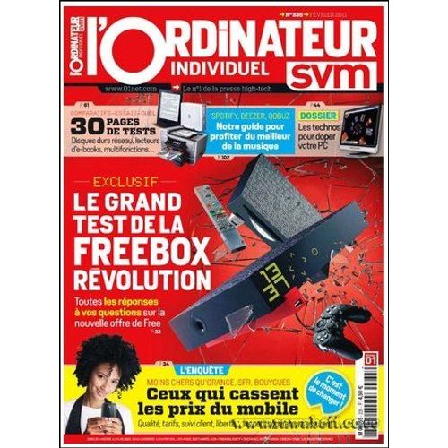 L'ordinateur Individuel  N° 235 : Le Grand Test De La Freebox Révolution