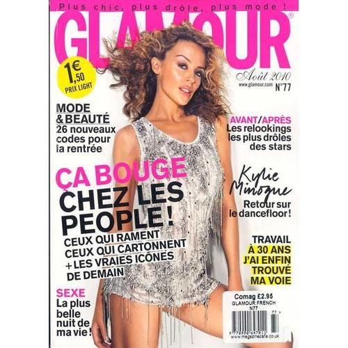 Glamour Kylie Minogue En Couv'  N° 77