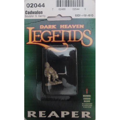 Figurine Villageois Reaper Dark Heaven Legends 2008 - 02044 - Cadwalon, Ogre - Pour Jeux De Rôles Do