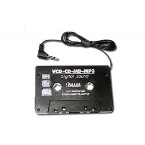 Adaptateur Autoradio à Cassette Voiture Mp3 CD Radio Jack 3,5mm Smartphone