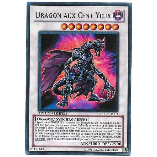 Yu-Gi-Oh Dragon Aux Cent Yeux Dpc5-Fr003 Super Rare Édition Limitée