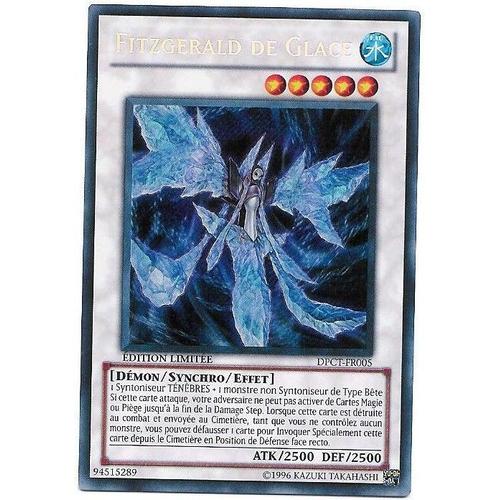 Yu-Gi-Oh Fitzgerald De Glace Dpct-Fr005 Secrète Rare Édition Limitée