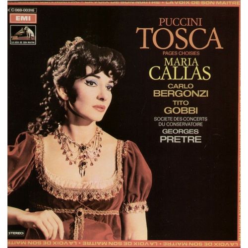 Puccini Tosca  Pages Choisies C.Bergonzi,T.Gobbi,G.Prêtre