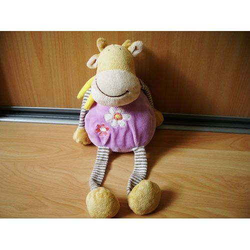 Vache Violette Cmp Fleurs Longue Jambe