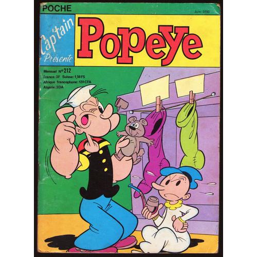 Cap'tain Popeye Presente Poche  N° 212 : La Photo Ecologique