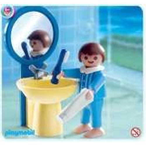 Playmobil - 4661 - La Maison Moderne - - L'enfant : Lavabo + Miroir