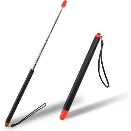 Baton de pointeur r¿¿tractable, baton de pointage portable, baton d'enseignement en classe de l'enseignant, utilis¿¿ pour la pr¿¿sentation en classe sur tableau blanc, l'h¿¿bergement de s¿¿minaires