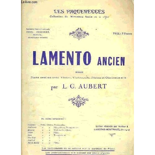 Lamento Ancien