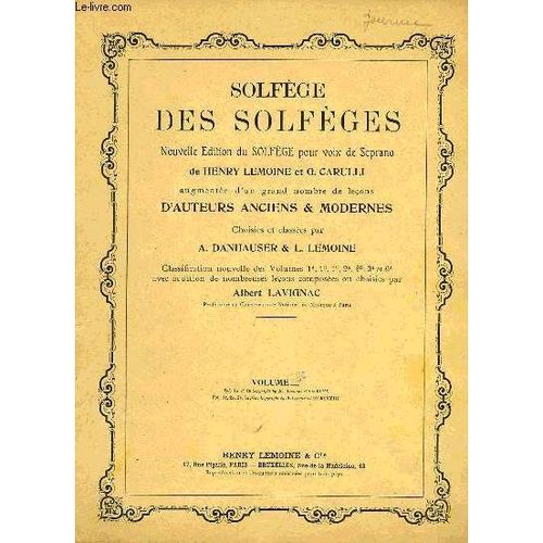 Solfege Des Solfeges