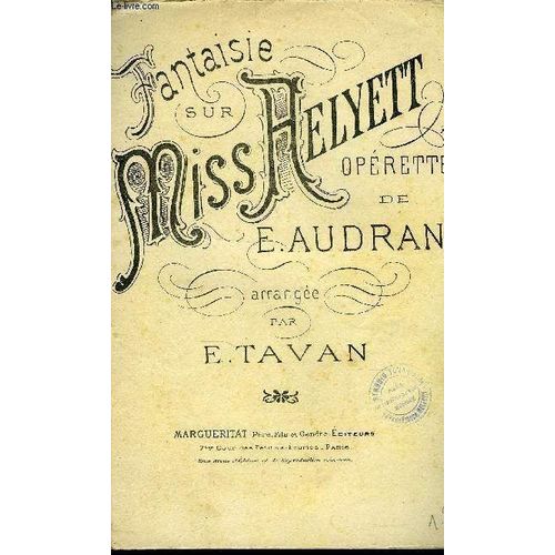 Fantaisie Sur Miss Helyett