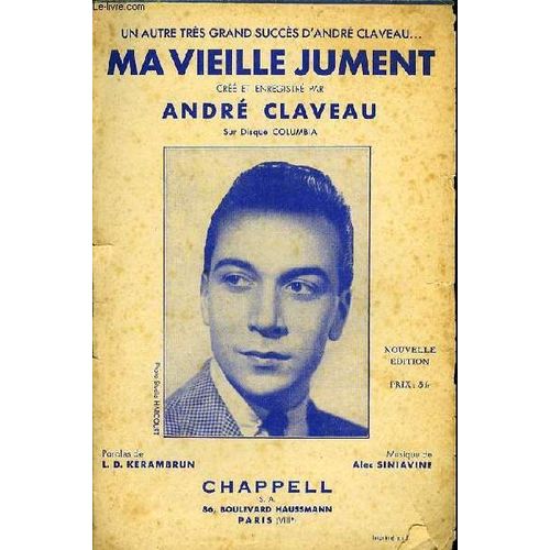 Ma Vieille Jument Partition Pour Le Chant
