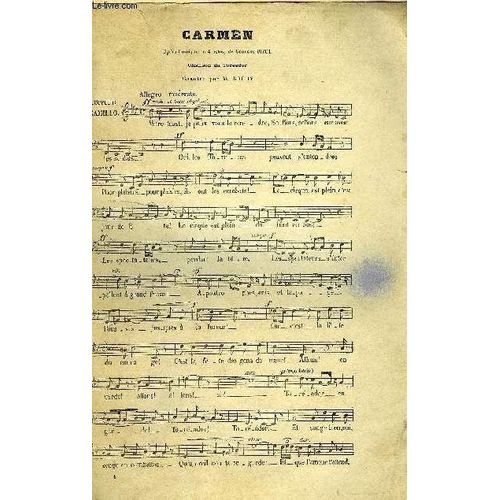 Carmen - Le Soir - Miss Helyet - Les Alpins