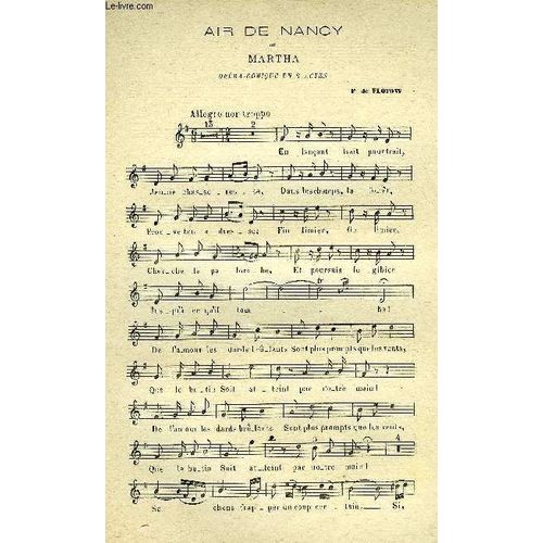 Air De Nancy De Martha