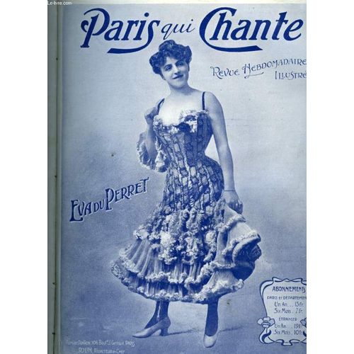 Paris Qui Chante 2ème Année N° 80 Caline Par L. De Pougy, Pour Fêter Cette Rencontre Par A. Victor, Etapes Du Couteau Par A. Flament St Cyr, Qu'est Ce Que J'vais Y Mettre Par Christine, La ...