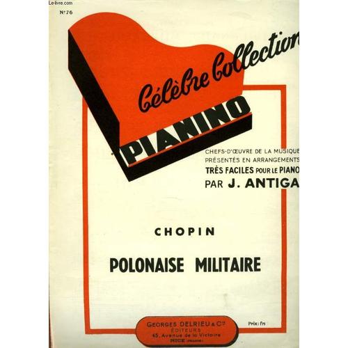 Celebre Collection Pianino N°76 Polonaise Militaire
